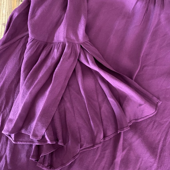 Daniel Rainn Burgundy Blouse - Picture 2 of 7